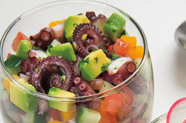Coctel de pulpo